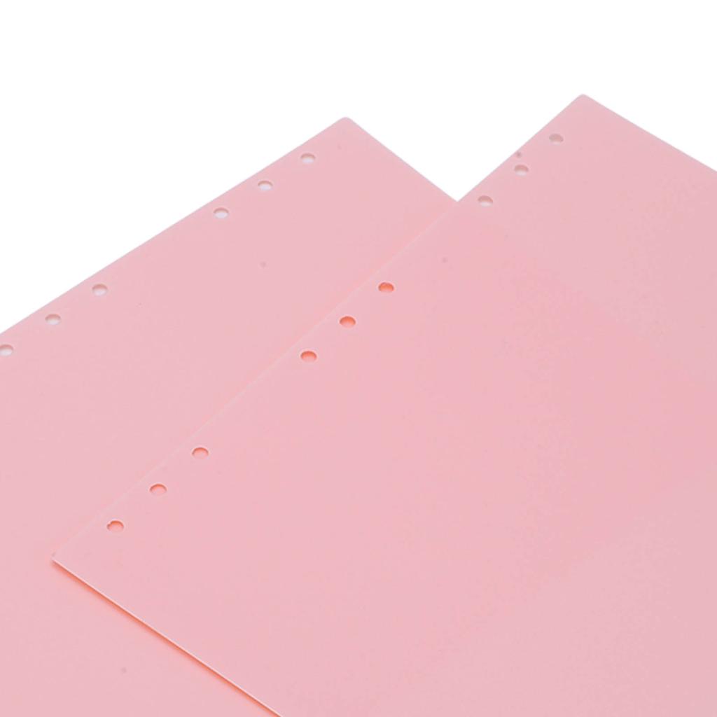 20pcs Binding Presentation Covers PP Plastic Frosted Waterproof Removable Paper Binding Covers for Documents