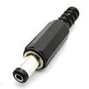 5pcs 9mm DC Power Plug and Jack Solder Type Solder Type DC 9mm Plug Jack Kit 9mm DC Plug and Receptacle with Nut