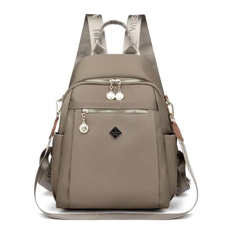 

Рюкзак, Повседневная дорожная сумка большой вместимости, Модный рюкзак для путешествий и учебы зелёный/хаки