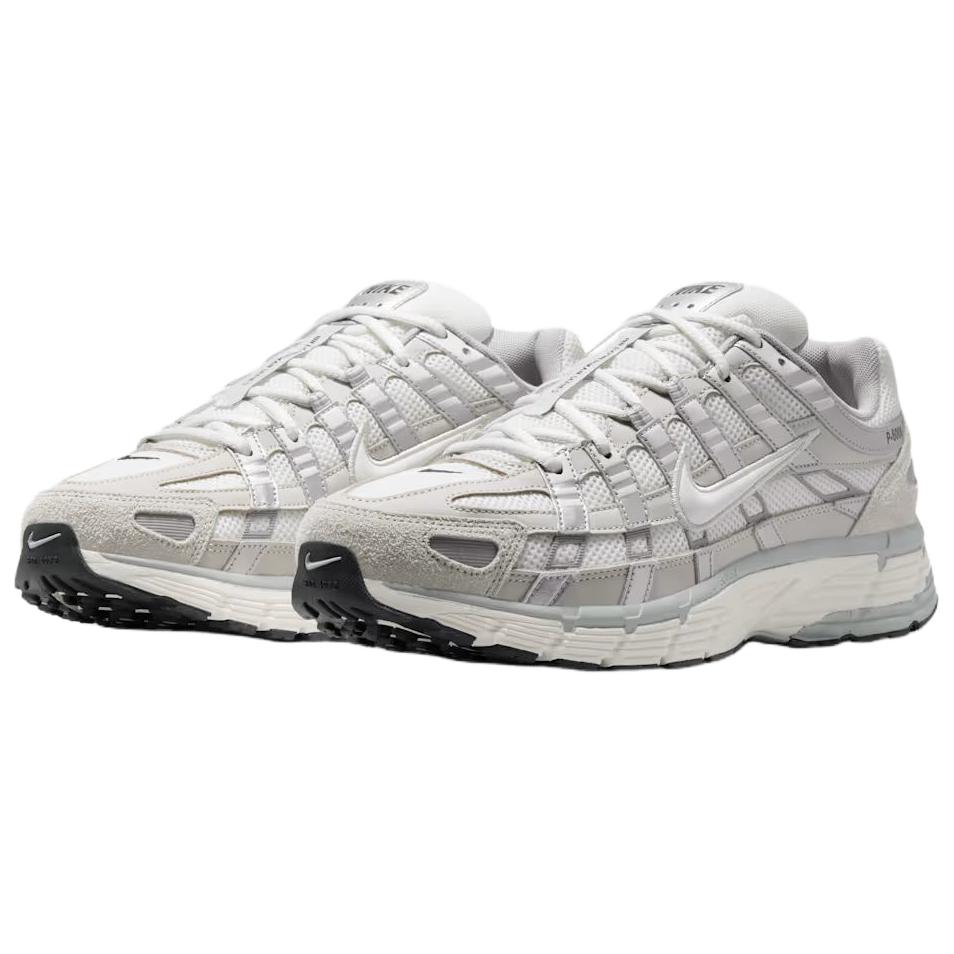 Nike P-6000 Light Bone Men Sneakers White Pale-Ivory Black IU7549-072