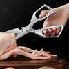 Kitchen Scissors Professional Chicken Bone Meat Fish Turkey Vegetables Scissors Stainless Steel Heavy Duty Shears Cutter