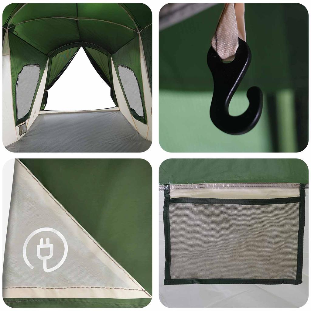 Family Tent Green 610 x 610 x 210 cm