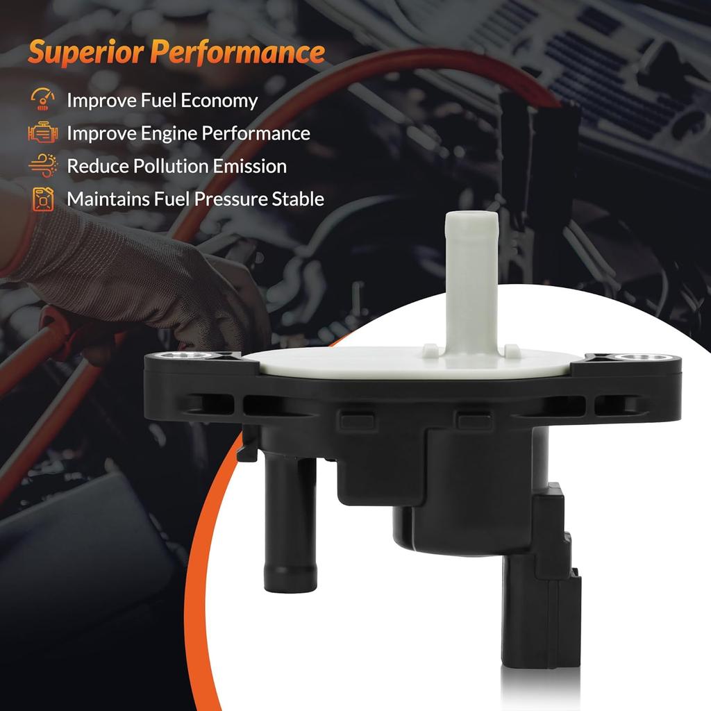 36162-RMX-A01 911-769 Vapor Canister Purge Valve Solenoid EVAP Compatible With Honda Odyssey 2011-2017, Pilot 2009-2015, Accord 2006-2012, Civic &