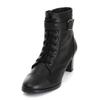 Tandi Black Ankle Boots 6cm J1128a
