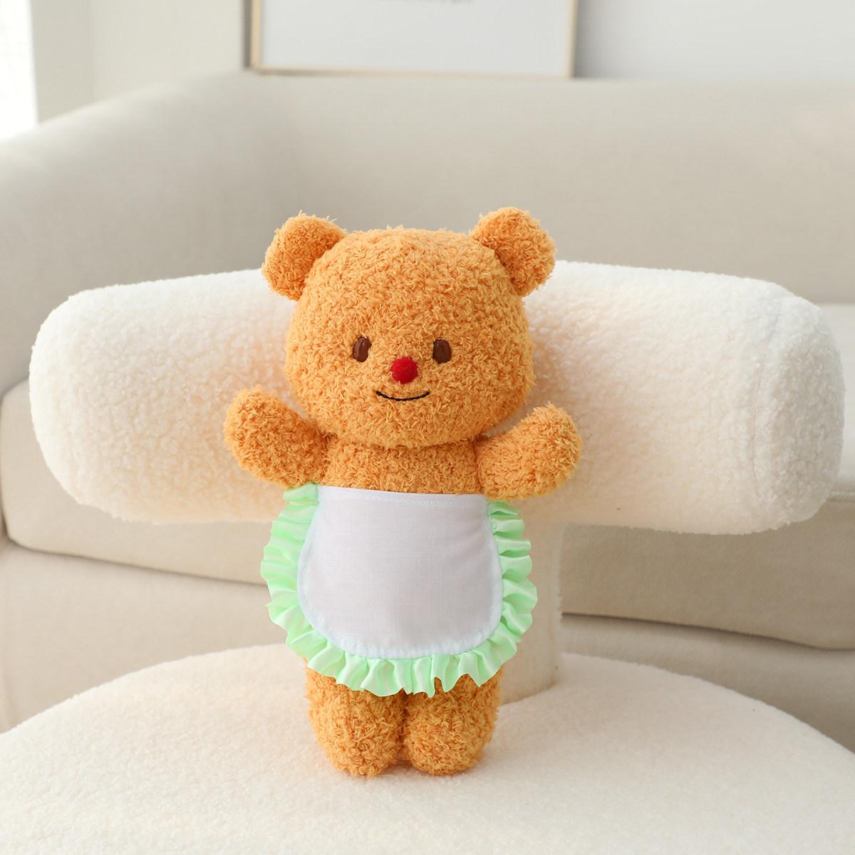 New Emoji Cute Butter Bear Butterbear Plush Doll Toy Thai Butter Doll 15cm pendant 40g