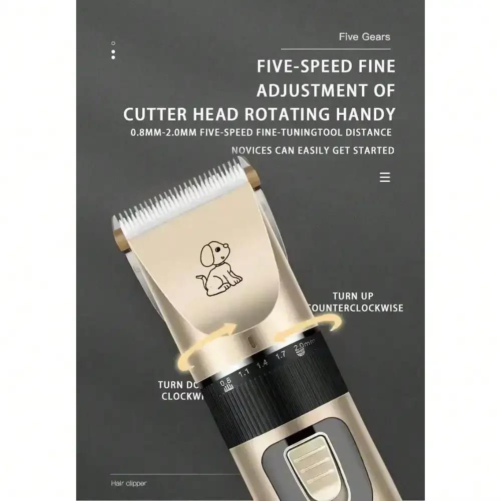 Electric Shaver, Electric Beauty Trimmer, USB Rechargeable Shaver, Low Decibel Professional Animal Hair Clipper