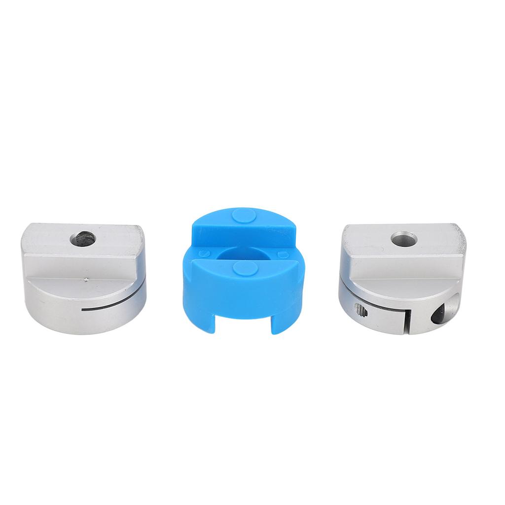 Flexible Shaft Coupler Sliding Design Large Torsion Aluminum Alloy PA66 Shaft Coupler for Servo Motor Screw M4