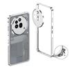 Aluminum Camera Ring Frame Case With Kickstand Magnetic Mount Nothing Phone 3 / 3A Pro