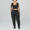 Adidas Originals, Ivy Park Adidas Originals Clover X Ivy Park Co-Branded Cargo Pants Unisex Bottoms Black H38828