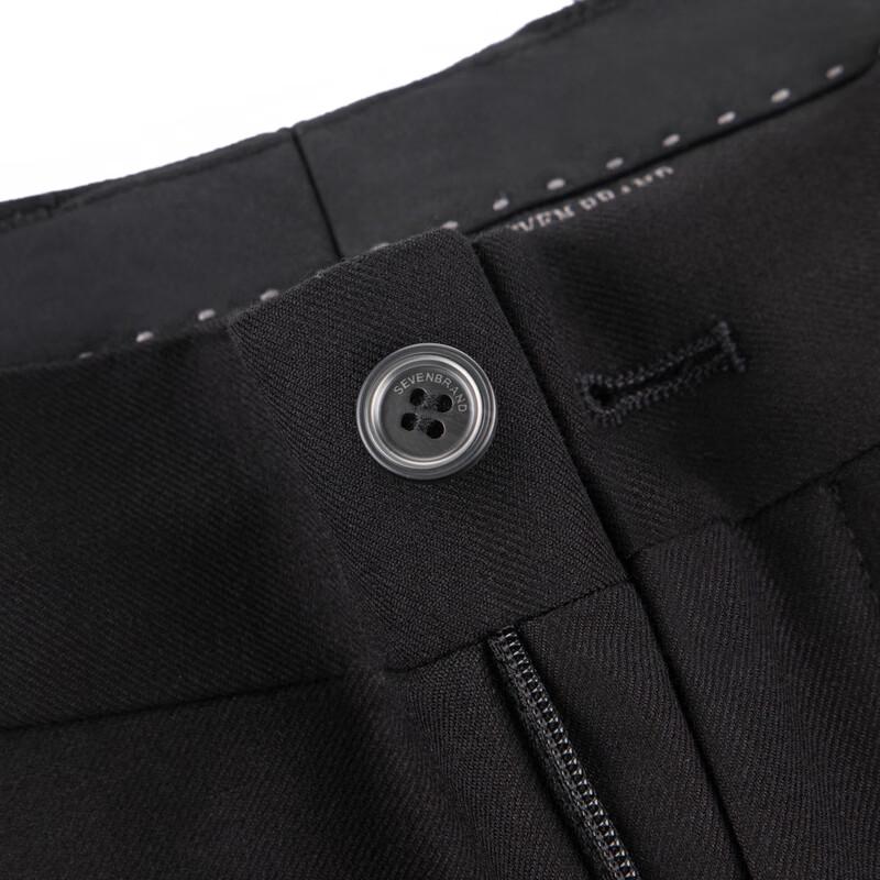 Seven Men's Wrinkle-Resistant Business Trousers