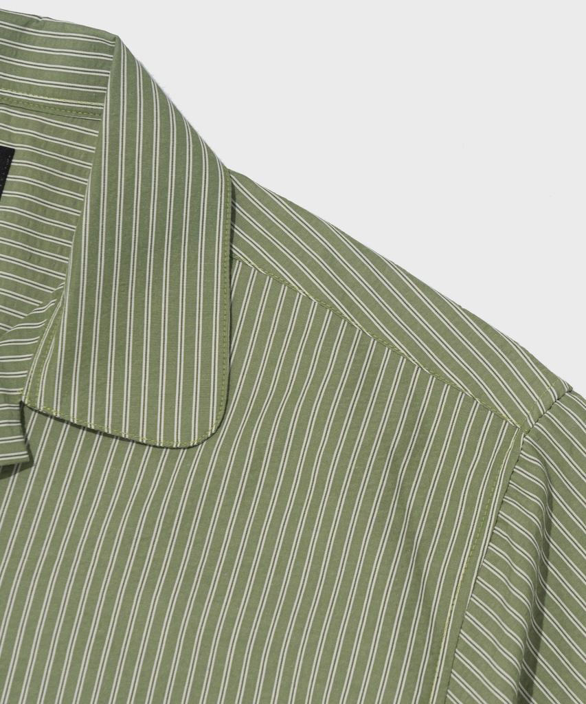 CARGOBROS Summer Marine Short Sleeve Shirt (Green)