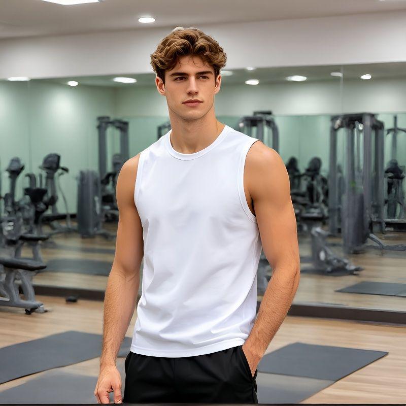 Men's Quick Dry Breathable Sleeveless Running Tank Top