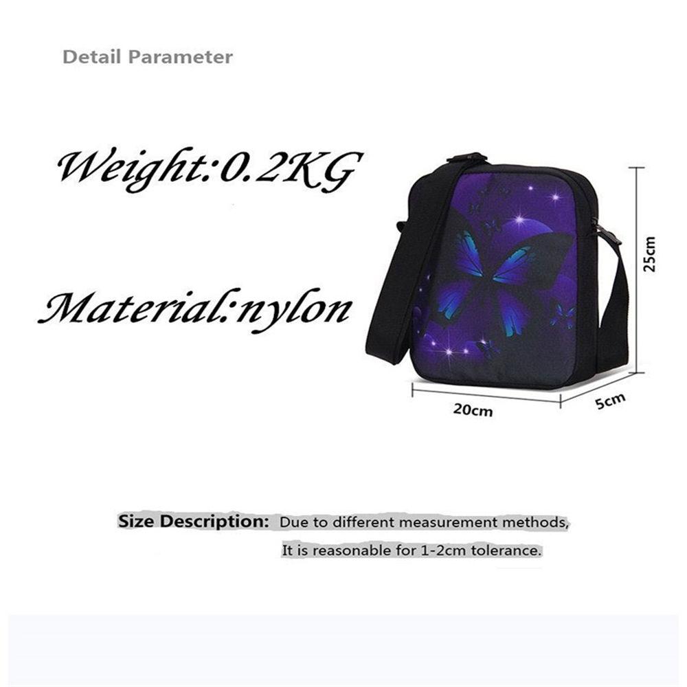 Cartoon Adjustable Straps NARUTO Shoulder Bags Light Weight Crossbody Bags For Boys & Girls Age 6-10, Secure Zipper Closure.