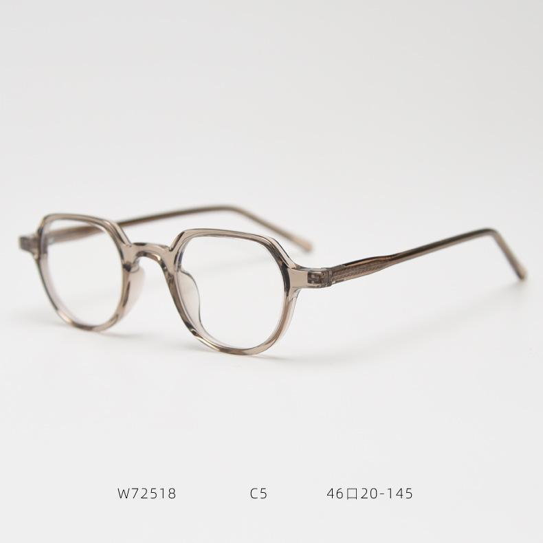Fashion Ultra-Light Polygon Frame Anti-blue Light Reading Glasses Unisex Small Frame Eyewear UV400 OpticalPrescriptionEyeglasses