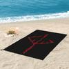 Bloodborne hunter's mark Beach Towel Soft Microfiber Quick Dry Absorbent Quick Towels For Pool