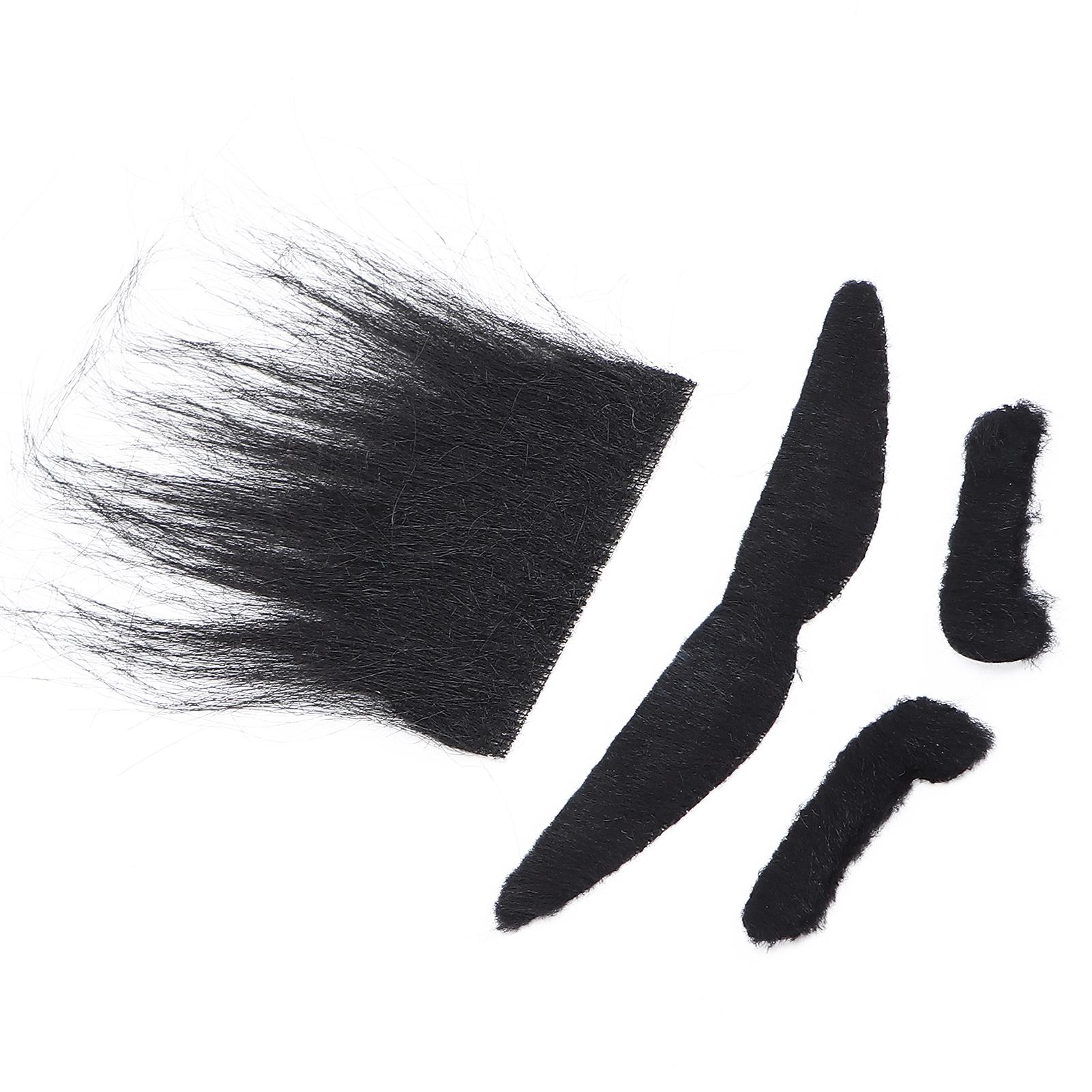 

Halloween Beard Mustache Eyebrow Costume Party Decoration Beard Facial Hair Mustache Prop