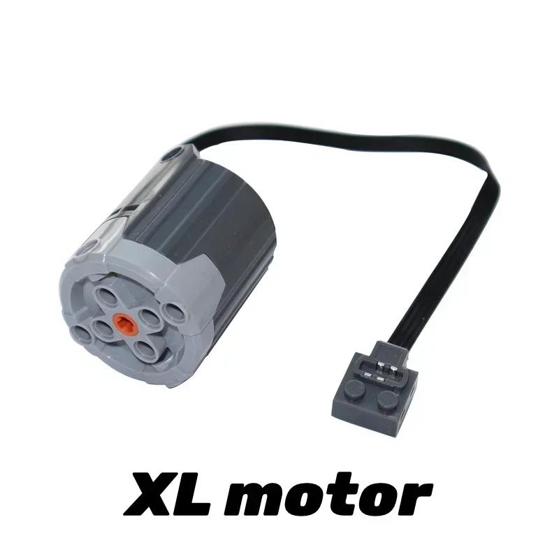 Technical Motors Parts Power Functions PF Model Sets Compatible Tarin Car Accessories Building Blocks MOC High-tech Bricks Toys