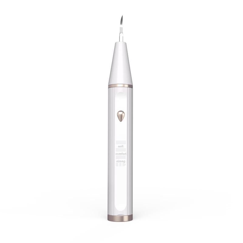 

Wireless Electric Plaque Tooth Cleaner Portable Sonic Dental Scaler for Teeth Tartar Stain Calculus Remover білий