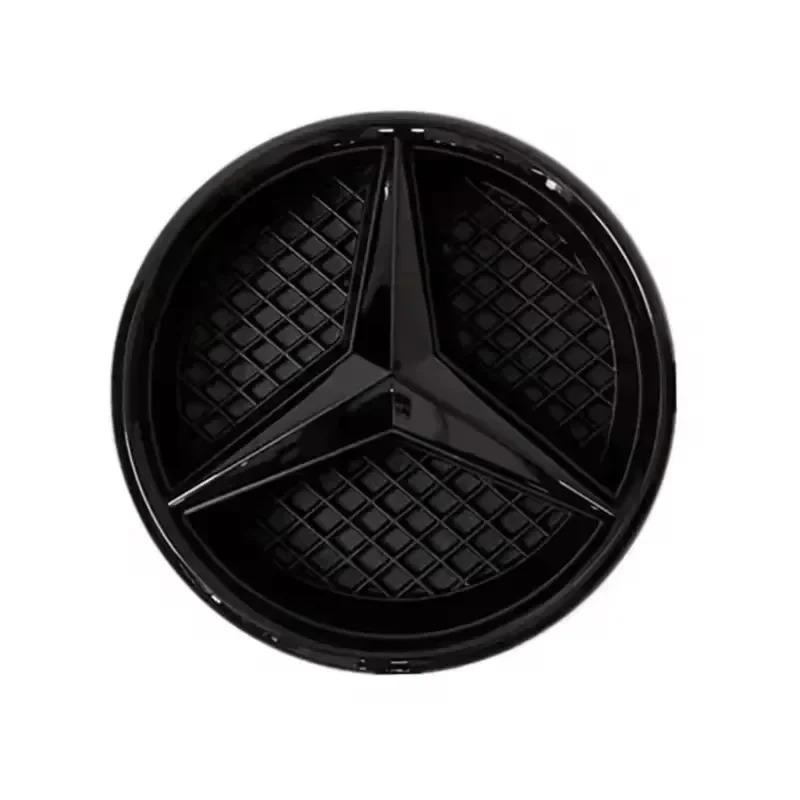 For Mercedes Benz 3D Car Grill Emblem Star Badge Front Grill Logo W204 W205 W213 X253 A B C E S CLA GLB GLC GLE GLS Accessories1 OX4