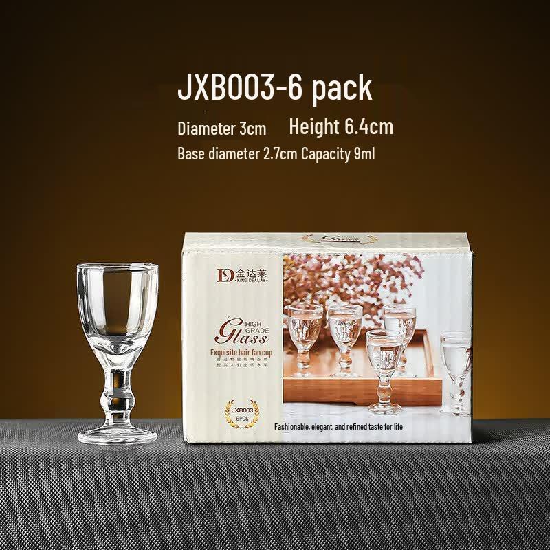 Thickened Stemmed Glass Baijiu Shot Cup