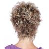 Dámská móda Krátké syntetické paruky Blond ombré vlasy Kostým Párty paruky pro ženu Nadýchaná přírodní kudrnatá paruka Paruka z vysokoteplotních vláken