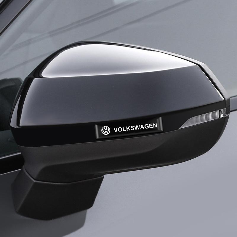 10Pcs Car Styling 3D Epoxy Vinyl Stickers Decals decoration Accessory For VW GTI Polo Golf Tiguan Passat Arteon Touareg CC Taigo PT1