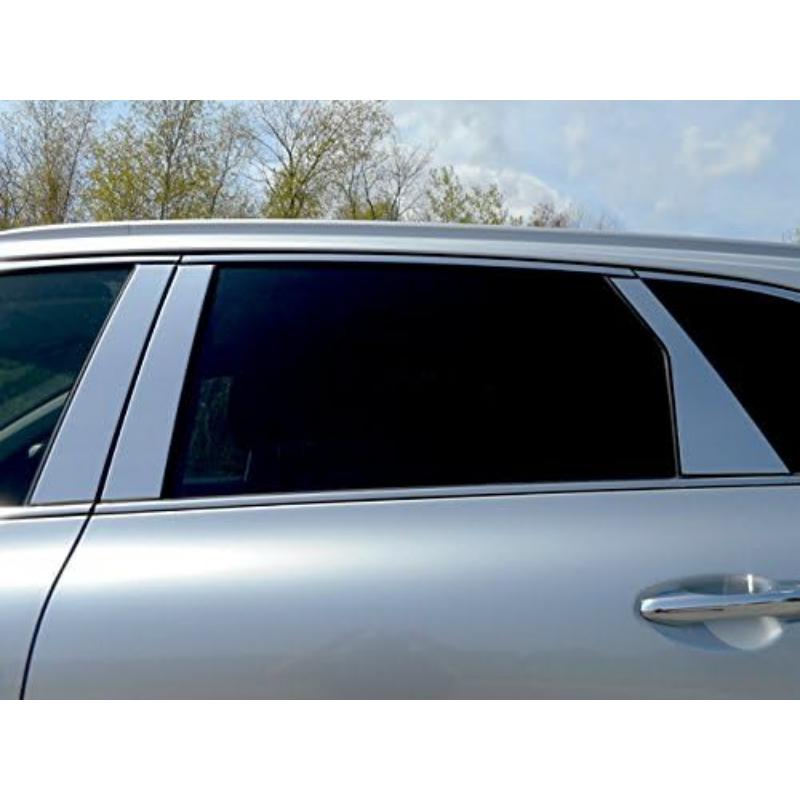 6 bucăți autocolant cromat pentru stâlpi de stâlpi de fereastră de ușă de mașină pentru KIA Optima/KIA K5 2016 2017 2018 2019