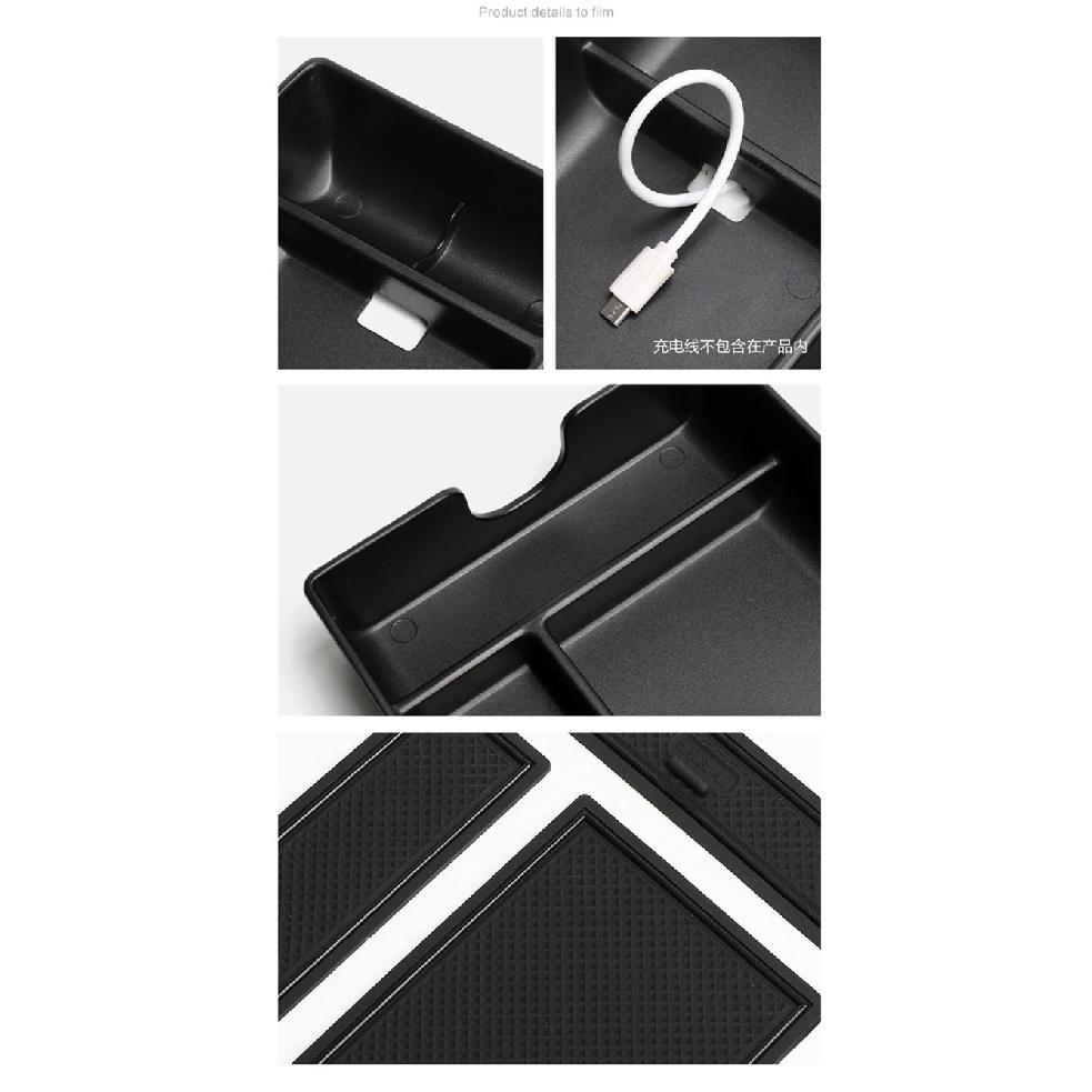 For Lexus 2023-2026 RX350h 500h Center Console Organizer Multifunction Central Armrest Storage Box Stowing Tidying Accessories