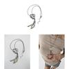 Y2k Heart Pendant Necklace With Geometric Alloy Design For Bohemian Fashion Fans