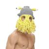 Winter Woolen Hat Europe And America Funny Octopus Hat Mask Pullover Tentacle Hat