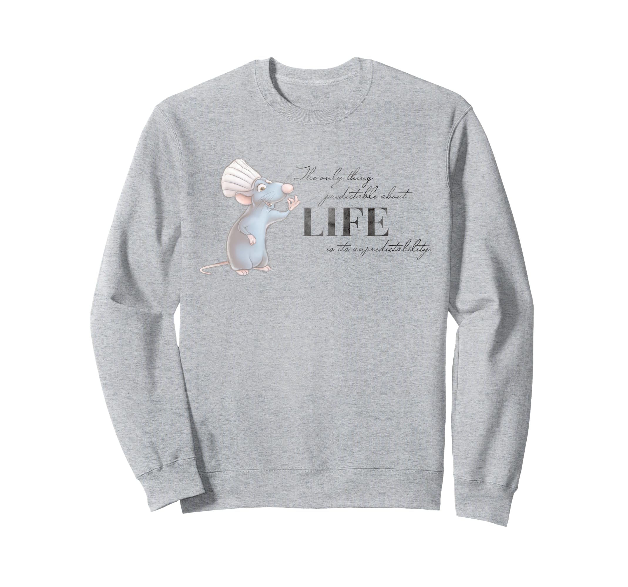 Disney 100 and Pixar s Ratatouille: The Unpredictable Life of Remy Sweatshirt