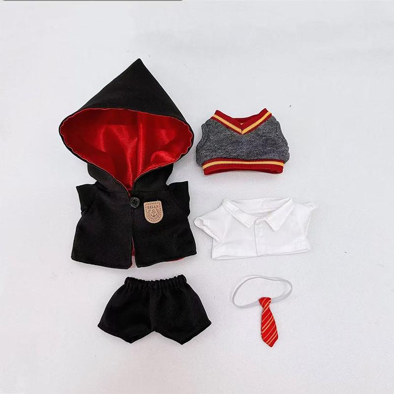 Diy Dress Up For Doll Plush Doll Clothes Designer Magician Costume Set Toy Only Clothes Pants And Skirts Luxury Clothing