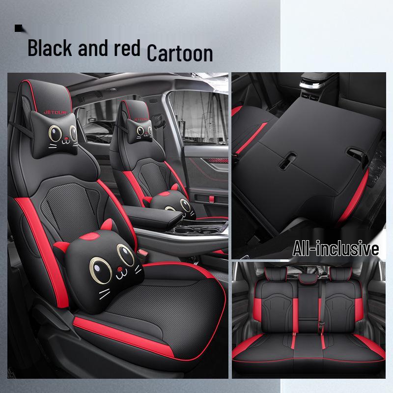 LTCS Jietu Dasheng Sports Leather Car Seat Cover: Fashionable, Year-Round Cushion