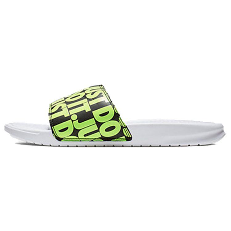 

Мужские сандалии Nike Benassi JDI Print Volt White Volt-Black 631261-103