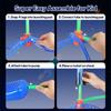 Kid Air Rocket Foot Pump Launcher Outdoor Air Pressed Stomp Soaring Rocket Toys Child Play Set Jump Sport Games Toys For Childre