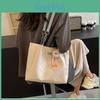 Fashionable 2024 Summer Single Shoulder Tote Bag Vintage Simple Style For Women
