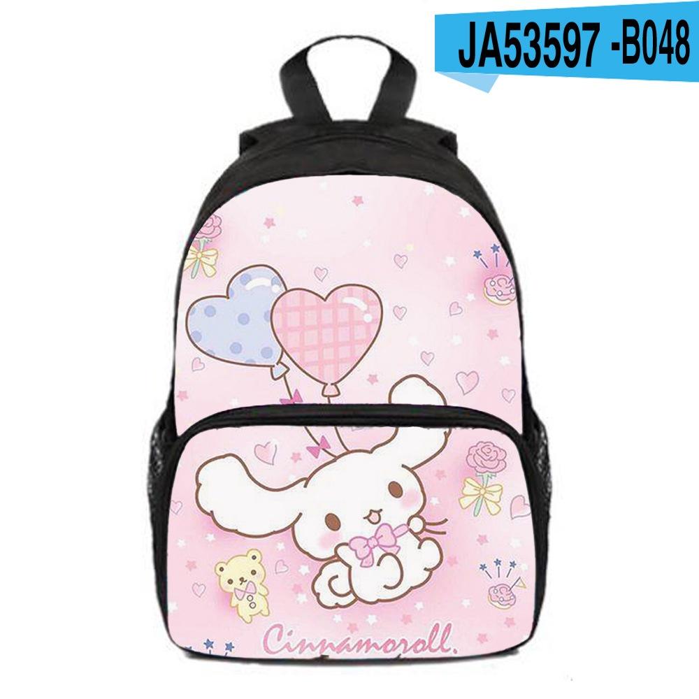 3dcinnamoroll Cute And Durable Cinnamoroll School Backpack For Boys And Girls StyleA