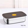 Ruhan 3-Piece 304 Stainless Steel Food Storage Container Set