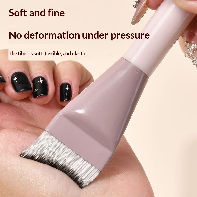 Makeup Foundation Brush Cosmetic Makeup Tool Kits Foundation Brush +Makeup Palette + Black Powder Puff Set