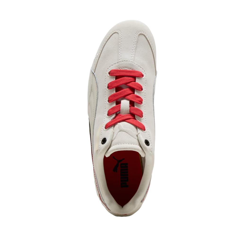 Puma Ferrari Scuderia X Speedcat Vapor Gray Rosso Corsa Women Sneakers Cream 309126-02