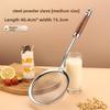 Stainless Steel Fat Skimmer Spoon Professional Wooden Handle Oil Skim Strainer Kitchen Tools Sieve Filter Colander Cooking