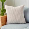 Corduroy Pillow Cover 45x45cm Square Throw Pillow Cover Cushion Covers for Bedroom Dormitory Bed Sofa Decoration
