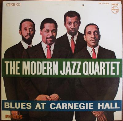 LP Record MODERN JAZZ QUARTET  Blues At Carnegie Hall SFX7069 PHILIPS Japan Jazz Used