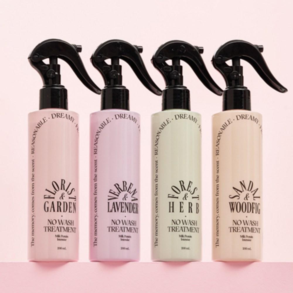 Odded Milk Protein Intensive No-Wash Ampoule Treatment Forest Herb Fragrance, 200ml, 1 Unit