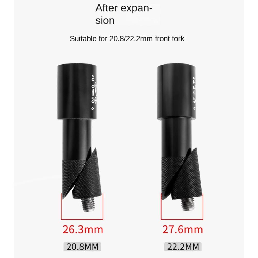 Black Bike Fork Extention Adapter Aluminum Alloy Bicycle Parts  Bicycle Accessories