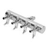Fish   Distribution Valve Fish   Oxygen Pipe Carbon Dioxide Adjustment   Stainless Steel Distributor Valve