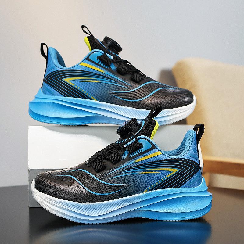 Ultra-Lightweight Kids' Leather Athletic Shoes for Spring/Autumn - New Style for Boys & Girls