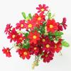 One Bouquet 7 Branch 28 Heads Cute Silk Daisy Artificial Decorative Flower DIY Wedding Floral Arrangement Home Room Table Decor