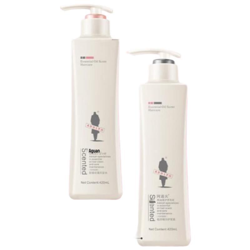 

Adolph Essential Oil Scented Light & Smooth Shampoo & Conditioner Set
