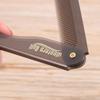 Pocket Size Folding Comb for Men Oil Head Hair Styling Tool Compact and Handy for Outdoor Use